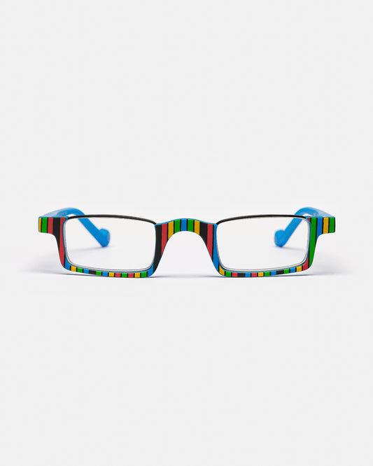 Aptica Bridge Square Rainbow Reading Glasses - Unisex