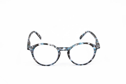 Aptica University Beta Tortoise Blue Ready Reading Glasses Unisex Blue Light Filter Frontview