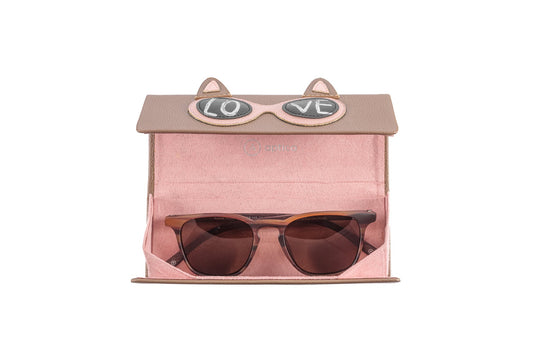 Foldable - Brown with Love Cat - APTICA