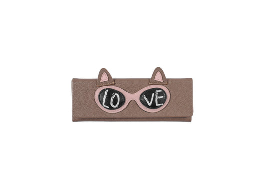 Foldable - Brown with Love Cat - APTICA