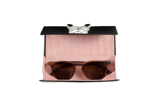 Foldable - Black with Pink Bulldog - APTICA