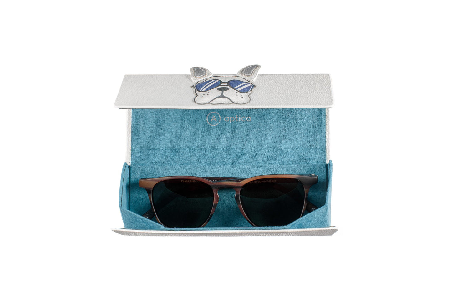 Foldable - White with Bulldog - APTICA