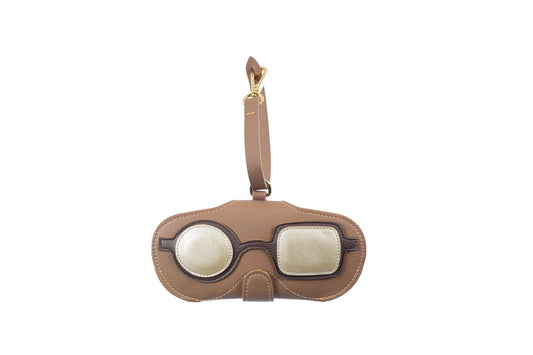 Pouch - Brown with Pop Art Frame - APTICA