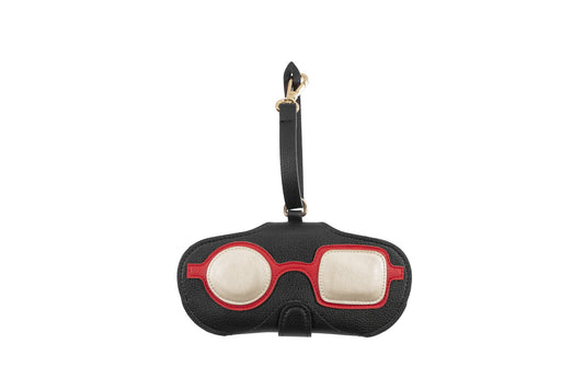 Pouch - Black with Red Pop Art Frame - APTICA