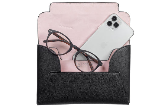 Clutch - Black with Cat - APTICA