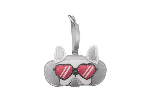 Pouch - Silver with Bulldog - APTICA