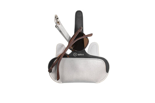 Pouch - Silver with Bulldog - APTICA