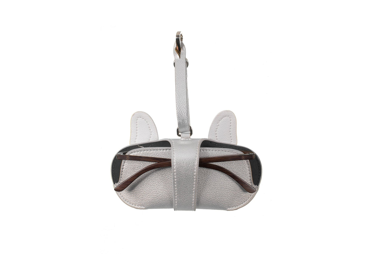 Pouch - Silver with Bulldog - APTICA