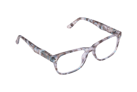 Aptica University Omega Tortoise Blue Ready Reading Glasses Unisex Blue Light Filter Sideview