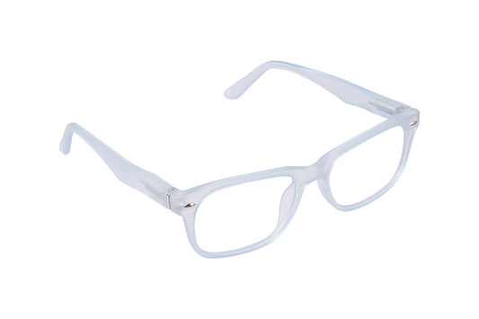 Aptica University Omega Sky Blue Ready Reading Glasses Unisex Blue Light Filter Sideview