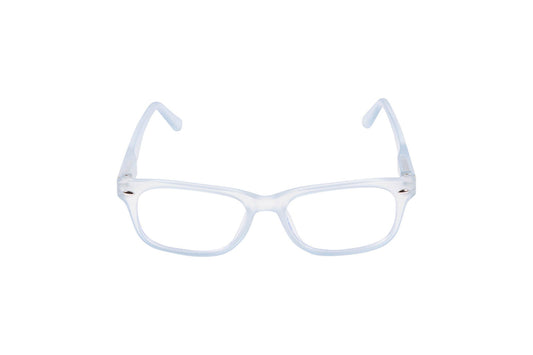 Aptica University Omega Sky Blue Ready Reading Glasses Unisex Blue Light Filter Frontview