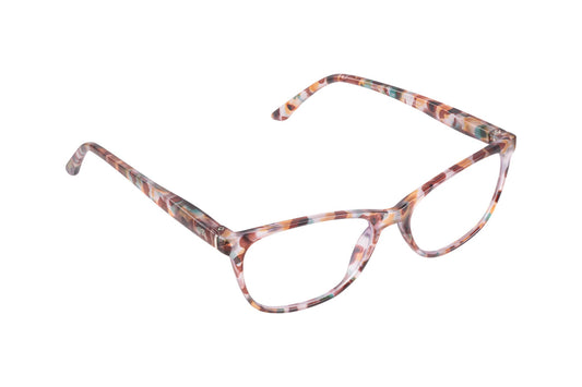 Aptica University Gamma Tortoise Yellow Green Ready Reading Glasses Unisex Blue Light Filter Sideview