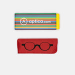 Aptica Bridge Panto Rainbow Reading Glasses - APTICA