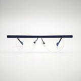 Matrix-Chiffre – Blau