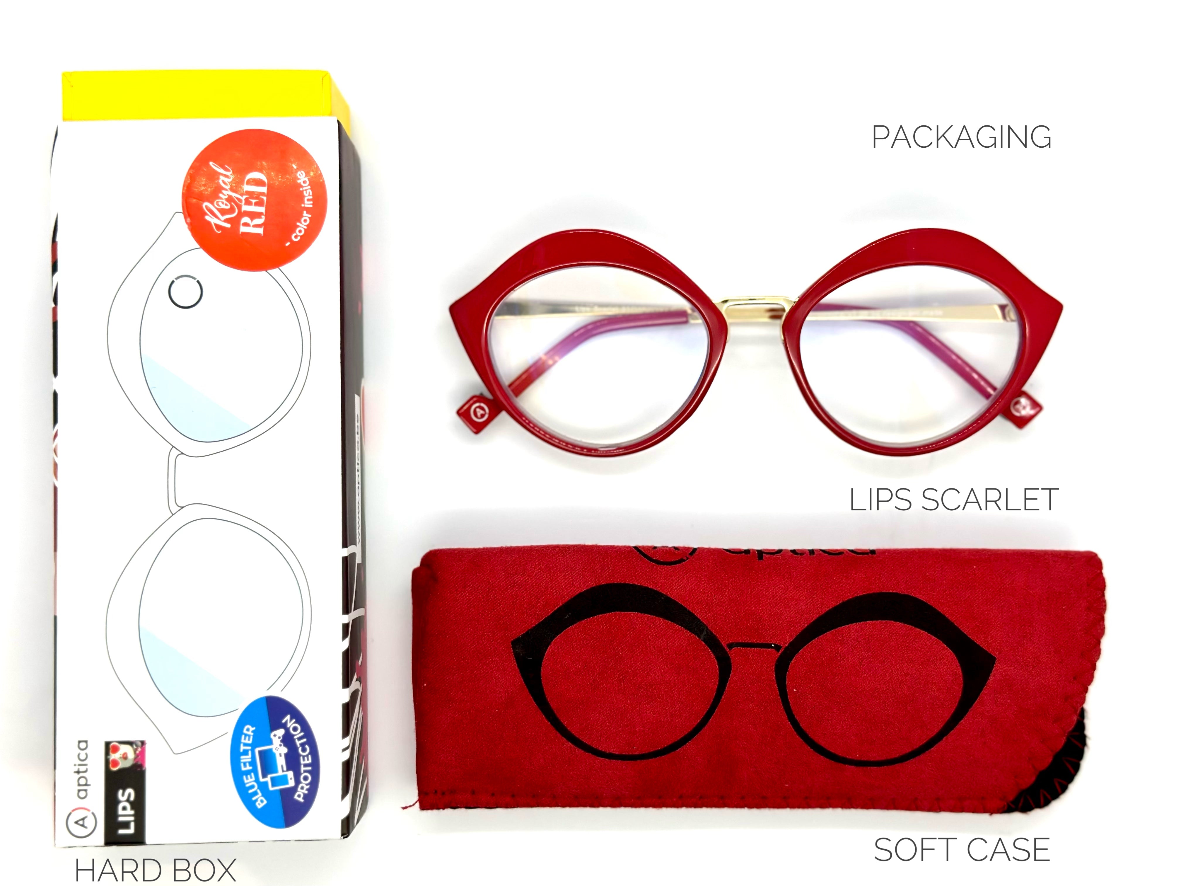 Lips Scarlet - Red - Screen - APTICA