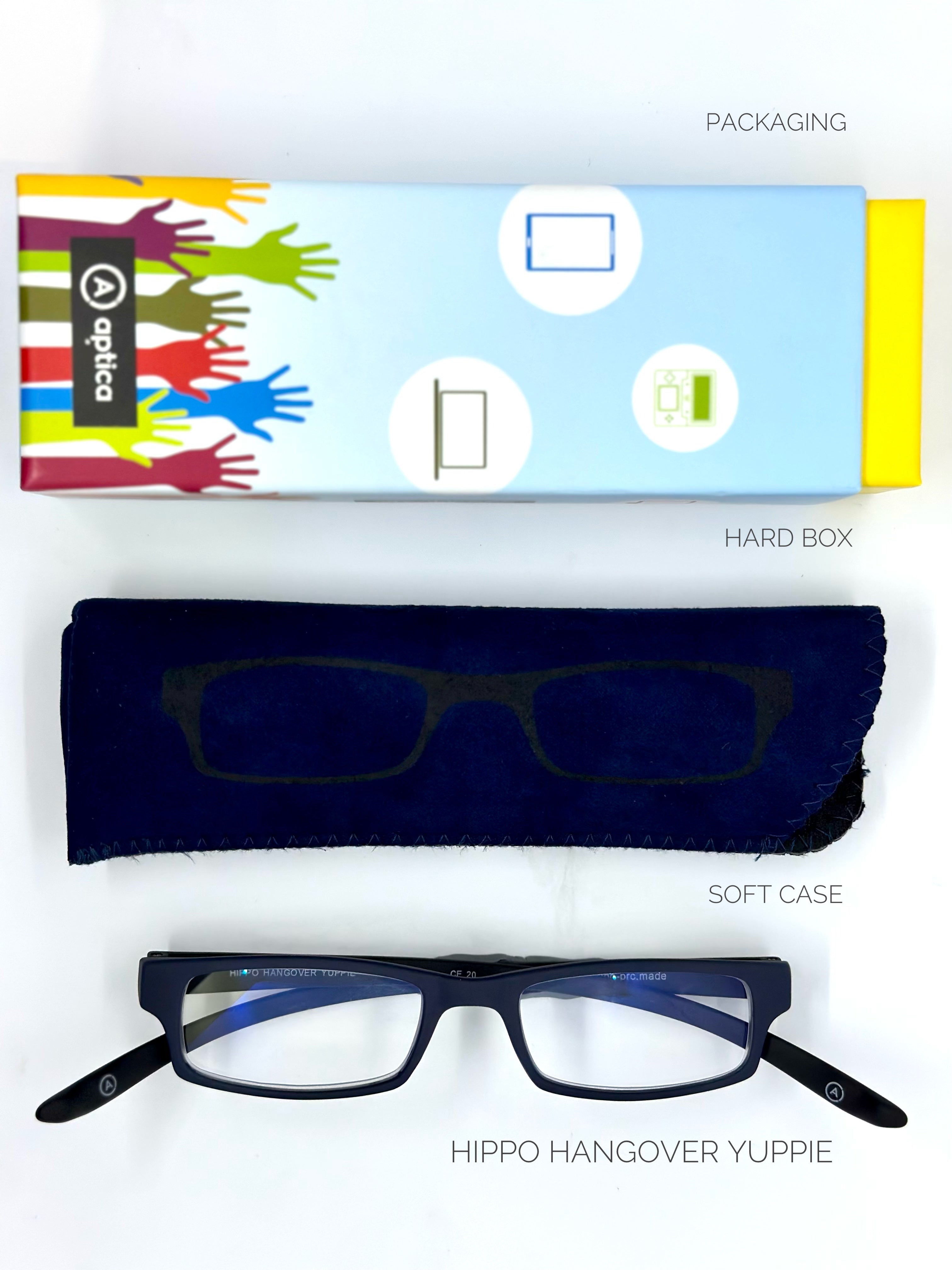 Hippo Hangover Yuppie - Blue - APTICA