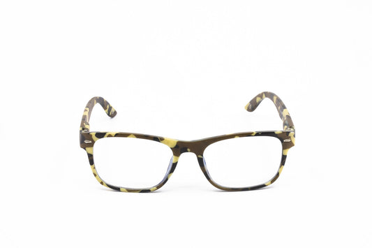 Aptica University Alfa Army Ready Reading Glasses Unisex Blue Light Filter Frontview