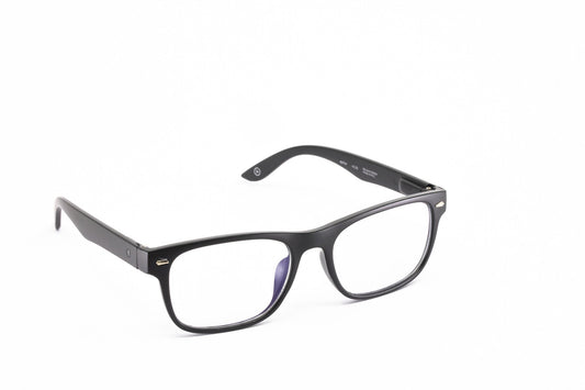 Aptica University Alfa Black Ready Reading Glasses Unisex Blue Light Filter Sideview