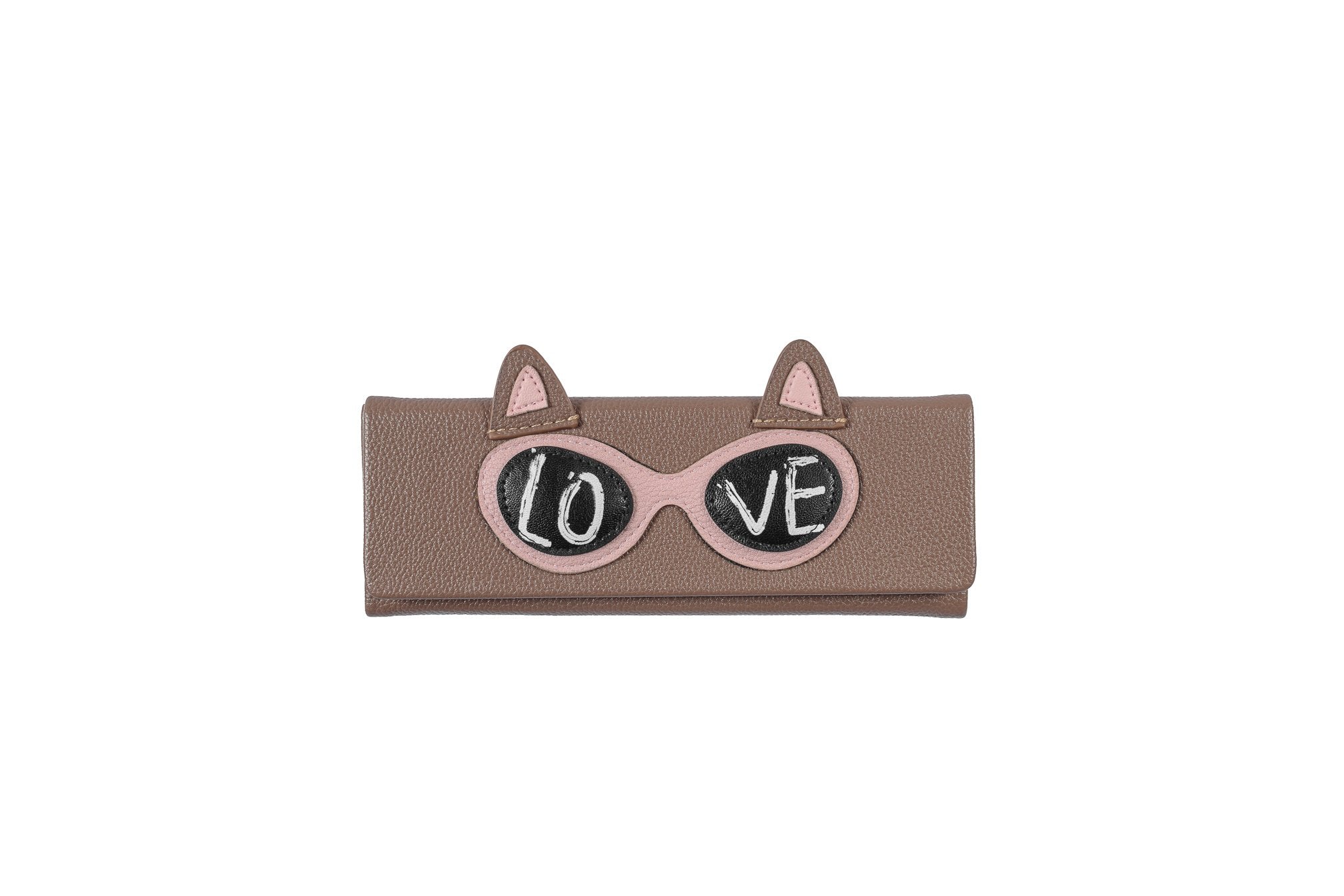 Foldable - Brown with Love Cat - APTICA