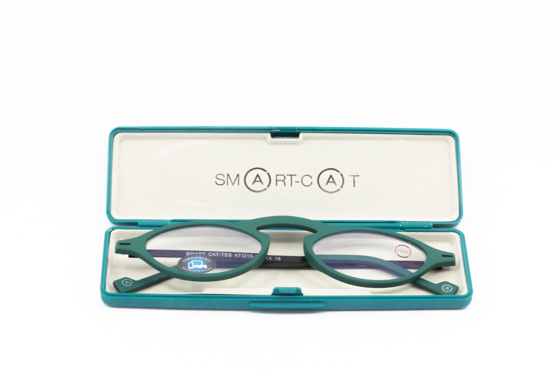 Aptica Smart Cat Tes Ready Reading Glasses Unisex Blue Light Filter Box