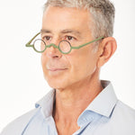 Aptica Cactus Sequoia Ready Reading Glasses Unisex Blue Light Filter Male Model