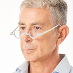 Aptica Camp Styles Ready Reading Glasses Unisex Blue Light Filter Male Model