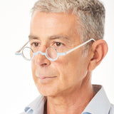 Aptica Camp Styles Ready Reading Glasses Unisex Blue Light Filter Male Model
