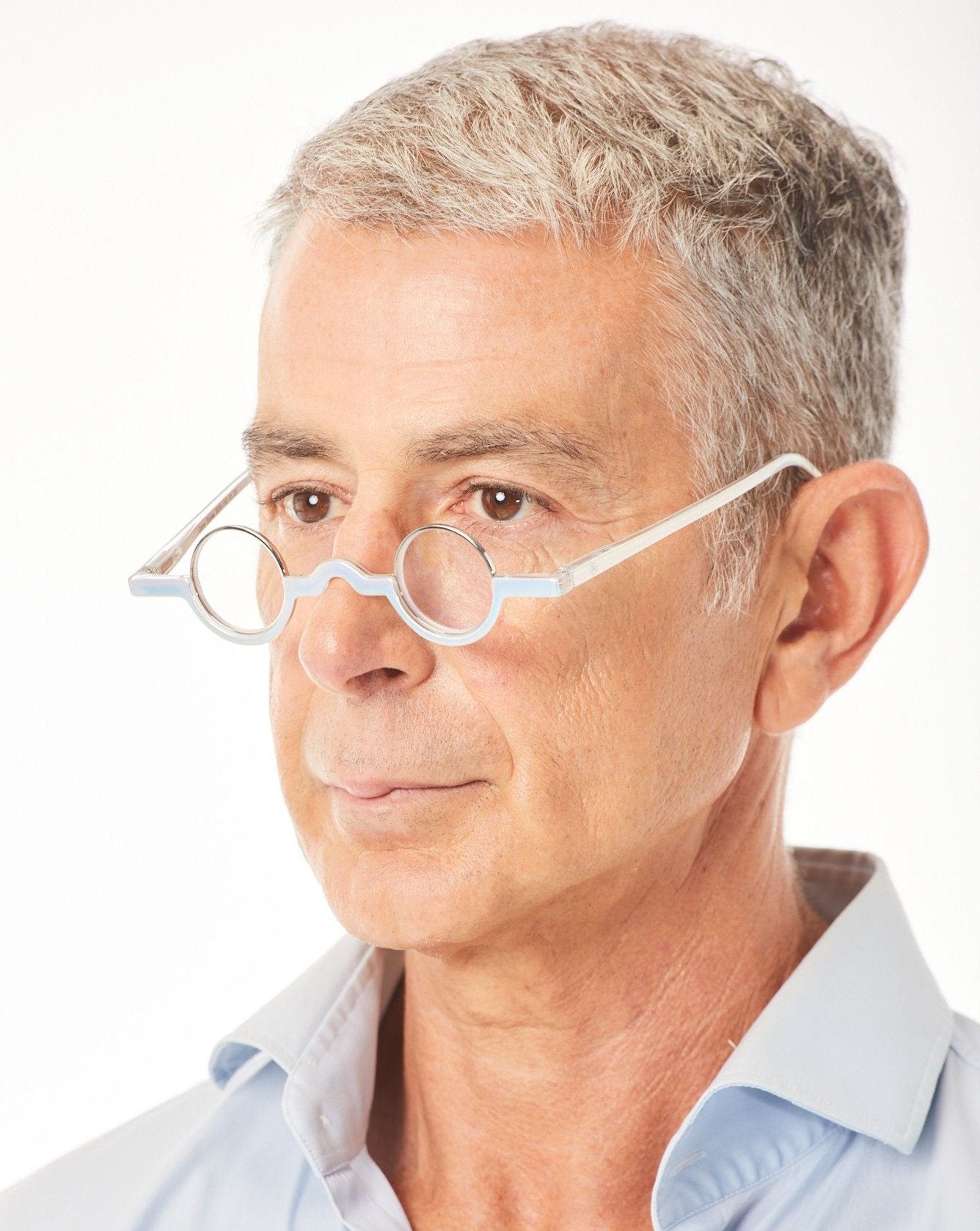 Aptica Camp Styles Ready Reading Glasses Unisex Blue Light Filter Male Model