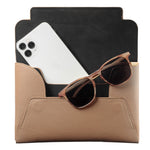 Clutch - Brown with Pop Art Frame - APTICA