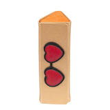 Foldable  - Brown with Red Hearts - APTICA