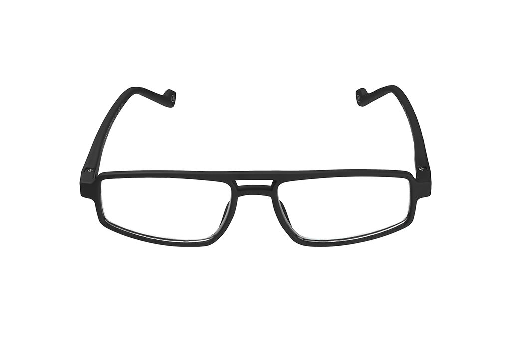 Aptica Fortis Capital Ready Reading Glasses Unisex Blue Light Filter Frontview