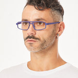 Aptica Fortis Estate Ready Reading Glasses Unisex Blue Light Filter Male Model