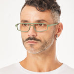 Aptica Fortis Property Ready Reading Glasses Unisex Blue Light Filter Male Model