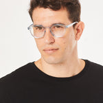 Aptica Karma Jaina Ready Reading Glasses Unisex Blue Light Filter Male Model
