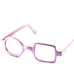 Aptica Pop Art Disco Cher Ready Reading Glasses Unisex Blue Light Filter Sideview