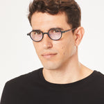 Aptica Lennon Ono Ready Reading Glasses Unisex Blue Light Filter Male Model