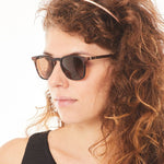 Aptica Panda Sun Yin Sunglasses Unisex Polarised Sun Lens Female Model