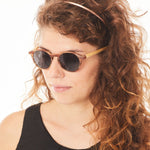 Aptica Panda Sun Yushu Sunglasses Unisex Polarised Sun Lens Female Model