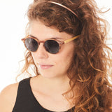 Aptica Panda Sun Yushu Sunglasses Unisex Polarised Sun Lens Female Model