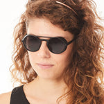 Aptica Polar Panto Cepeus Sunglasses Unisex Polarised Sun Lens Female Model