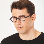 Aptica Pop Art Flex Jim Ready Reading Glasses Unisex Blue Light Filter Male Model