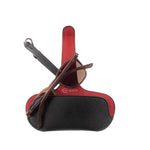 Pouch - Black with red lips - APTICA