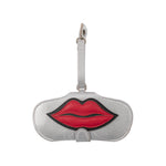 Pouch - Silver with Red Lips - APTICA