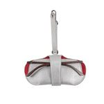 Pouch - Silver with Red Lips - APTICA