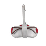 Pouch - Silver with Red Lips - APTICA
