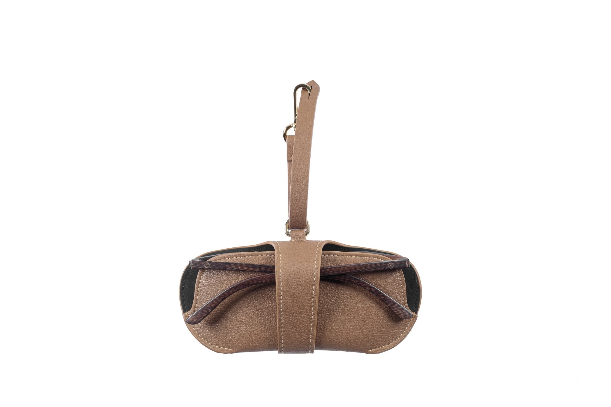 Pouch - Brown with Pop Art Frame - APTICA