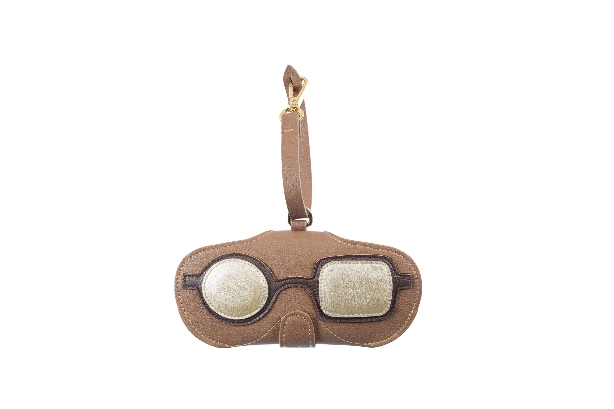 Pouch - Brown with Pop Art Frame - APTICA