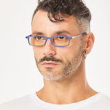 Aptica Smart Travel Gnu Ready Reading Glasses Unisex Blue Light Filter Male Model
