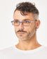 Aptica Smart Travel Gnu Ready Reading Glasses Unisex Blue Light Filter Male Model