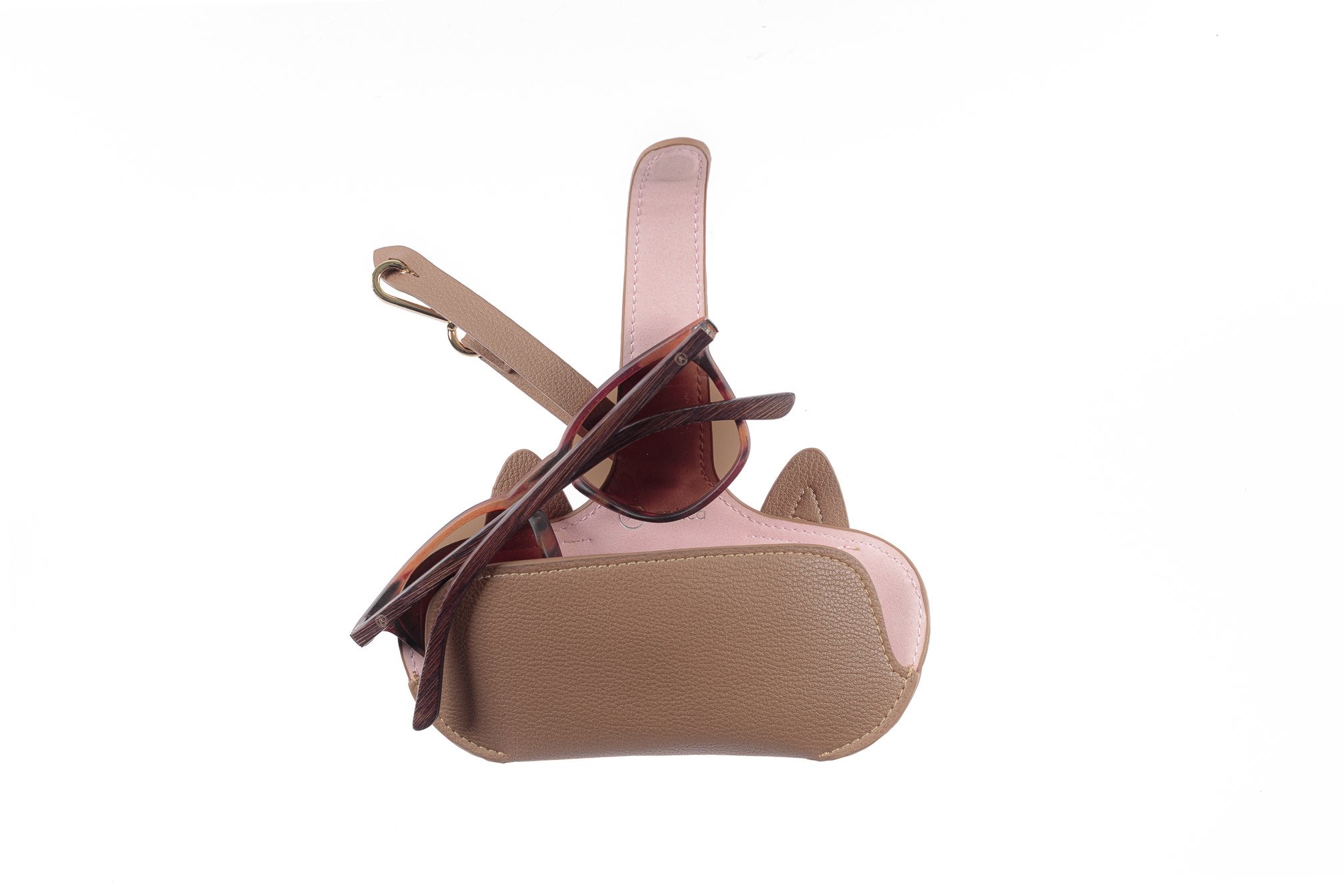 Pouch - Brown with Cat - APTICA